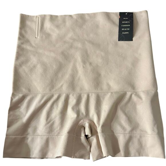Hey Girl Nude Seamless Tummy Control Shapewear Shorts Womens Size XXL - Picture 2 of 6